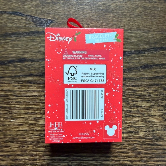 Aldi x Disney Holiday Christmas Bracelet Set | NIB - Picture 2 of 2